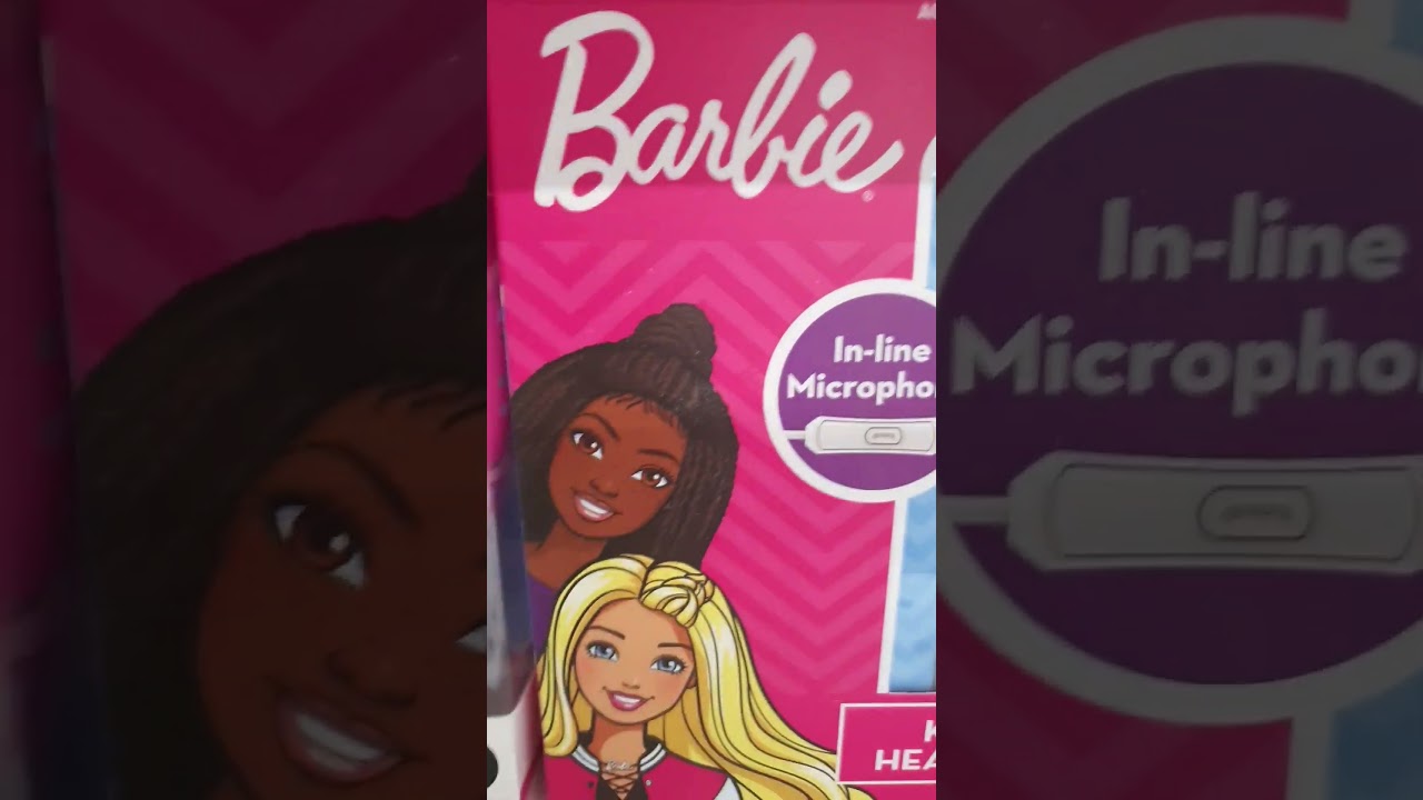 Minnie or barbie? #shortsfeed #disney #minnie #barbie #love #headphones