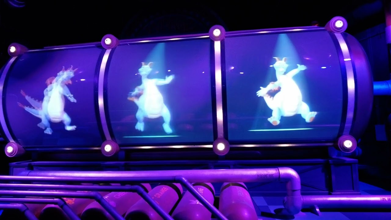 Pov! figment ride at epcot! journey into imagination!