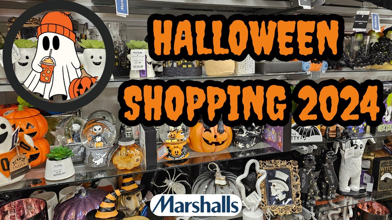 New finds! marshalls halloween fun! 2024! come shopping with me!