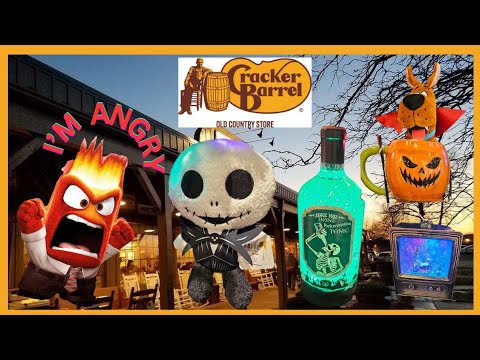 Halloween? angry at cracker barrel 😡 not what i expected!come halloween sopping with me.