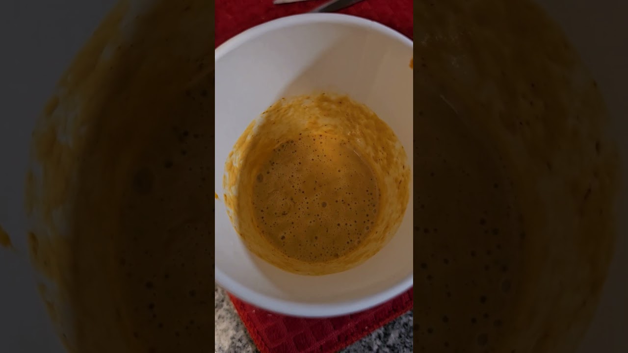 Pumpkin spice (homemade) latte with real pumpkin!🎃 #halloween2024 #pumpkin #food #coffee #latte