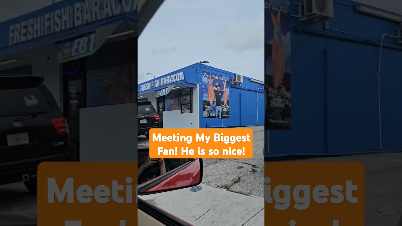 Biggest fan! wow…soooo glad we met! #shortsfeed #fan #hello #nice