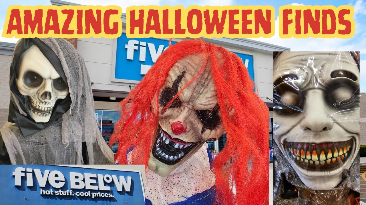 Creepy halloween haul from five below you won’t believe this!
