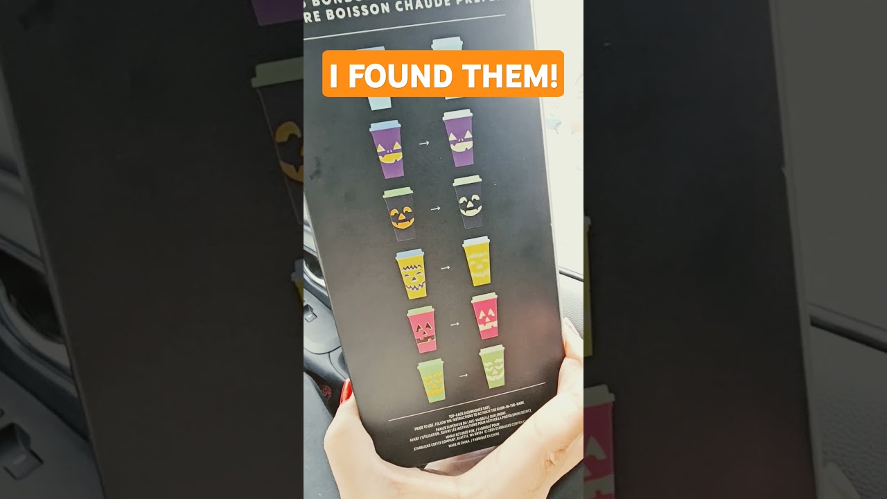 I found them!!! #halloween2024 #starbucks #target #spookyseason #coffee