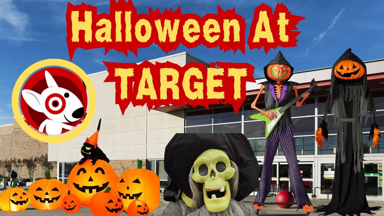 Target & starbucks halloween shopping adventure! 2024 (spooktacular!)