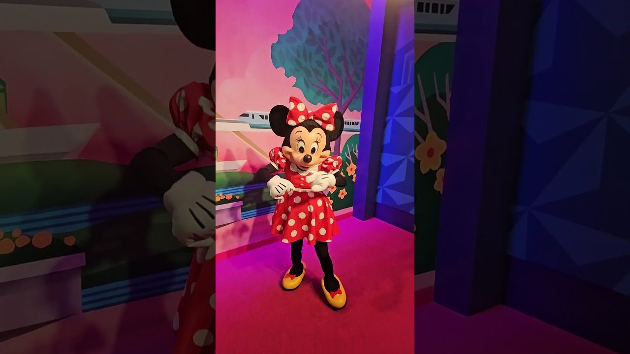 Love her! #shortsfeed #minnie #disney #mickey #love